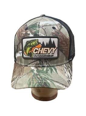 Chevrolet Outdoorsman Realtree Camo Mesh Trucker Snapback Hat